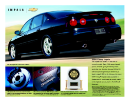 2004 Chevrolet Impala Spec Sheet