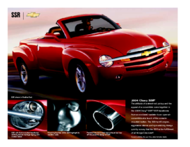 2004 Chevrolet SSR Spec Sheet