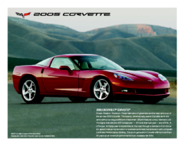 2005 Chevrolet Corvette Spec Sheet