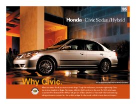 2005 Honda Civic Hybrid Factsheet