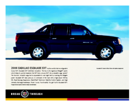 2006 Cadillac EXT Spec Sheet