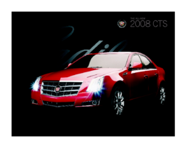 2008 Cadillac CTS Spec Sheet