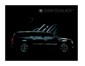2008 Cadillac Escalade ESV Spec Sheet