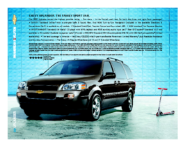 2008 Chevrolet Uplander Spec Sheet