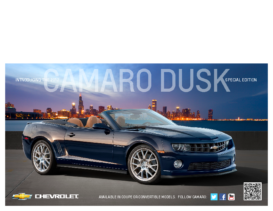 2013 Chevroelt Camaro Dusk Spec Sheet