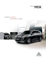2015 Acura MDX Accessory Chart