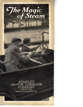 1918 Stanley Steam Cars