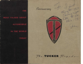 1947 Tucker Torpedo Introduction