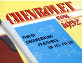 1952 Chevrolet Engineering Features Booklet