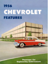 1956 Chevrolet Engineering Features Booklet