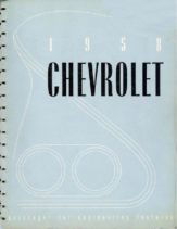 1958 Chevrolet Engineering Features Booklet