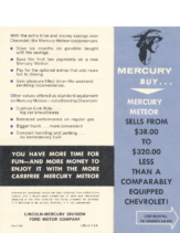 1962 Mercury Meteor vs Chevrolet