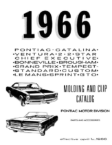1966 Pontiac Molding and Clip Catalog