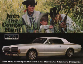 1967 Mercury Cougar Promotion Flyer