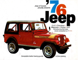1976 Jeep Full Line CN