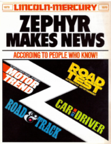 1978 Mercury Zephyr Makes News