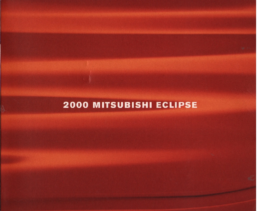 2000 Mitsubishi Eclipse Foldout