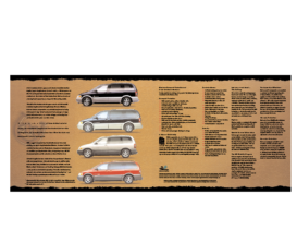 2000 Pontiac Montana Spec Sheet