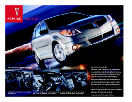 2004 Pontiac Vibe Spec Sheet