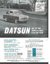 1965 Datsun Full Line