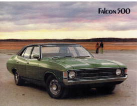 1972 Ford XA Falcon Data Sheet AUS