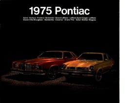 1975 Pontiac Full Line Prestige