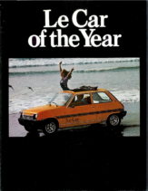 1978 Renault LeCar Foldout