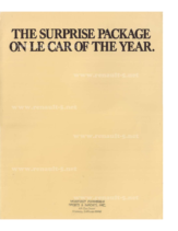 1978 Renault LeCar Package