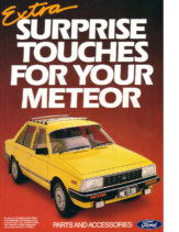 1983 Ford GA Meteor Accessories AUS