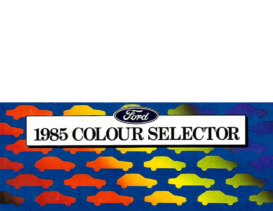 1985 Ford Colour Selector AUS