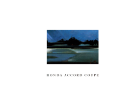 1990 Honda Accord Coupe