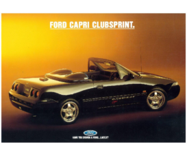 1992 Ford Capri Clubsprint SC AUS