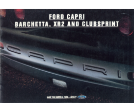 1993 Ford Capri SE Full Line AUS
