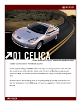 2001 Toyota Celica Specs