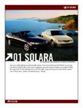 2001 Toyota Solara Specs