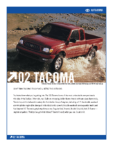 2002 Toyota Tacoma Specs