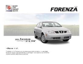 2004 Suzuki Forenza Specs