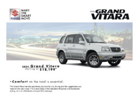 2004 Suzuki Grand Vitara Specs