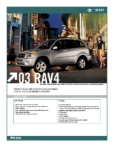 2004 Toyota RAV4 Specs
