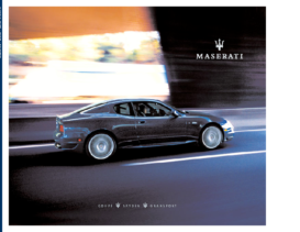 2005 Maserati Full Line