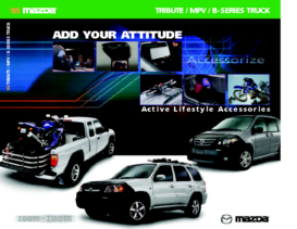 2005 Mazda Tribute-B Series-MPV Accessories