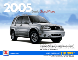 2005 Suzuki Grand Vitara Specs