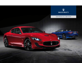 2014 Maserati GranTurismo Centennial