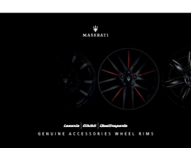 2020 Maserati Accessories