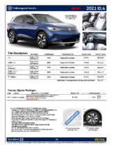 2021 VW ID4 Order Guide