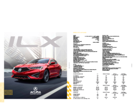 2022 Acura ILX Spec Sheet CN