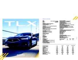 2022 Acura TLX Spec Sheet CN