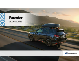 2022 Subaru Forester Accessories