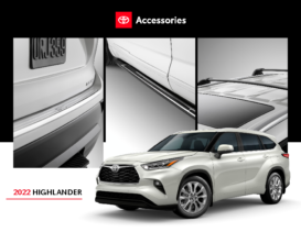 2022 Toyota Highlander Accessories