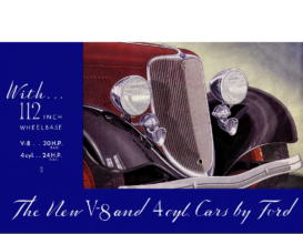 1933 Ford V8 Foldout AUS